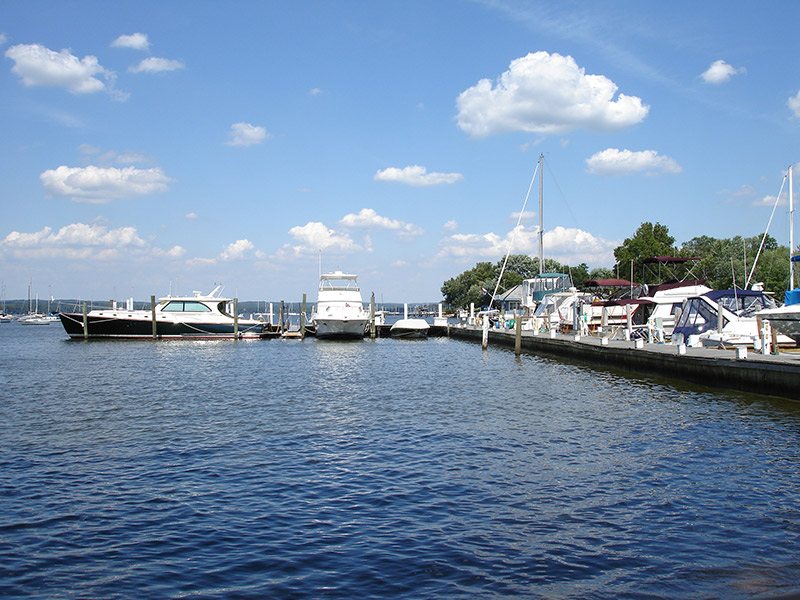 View of "A" Dock